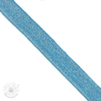 Lemovacia guma glitter 20 mm blue