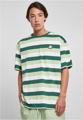 Starter Sun Stripes Oversize Tee darkfreshgreen/vintagegreen/white - S