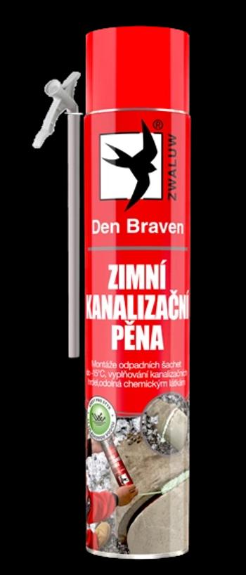 DEN BRAVEN - Zimná kanalizačná pena do -15 °C zelená 750 ml