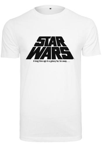 Mr. Tee Star Wars Original Logo Tee white - L