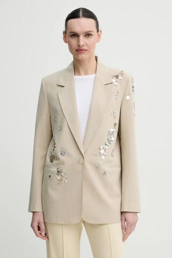 Sako ISABELLE BLANCHE béžová farba, jednoradové, IS25SS-J023-T003
