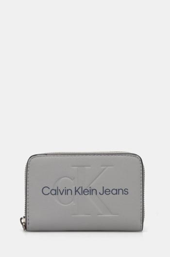 Peňaženka Calvin Klein Jeans dámska, čierna farba, K60K612255