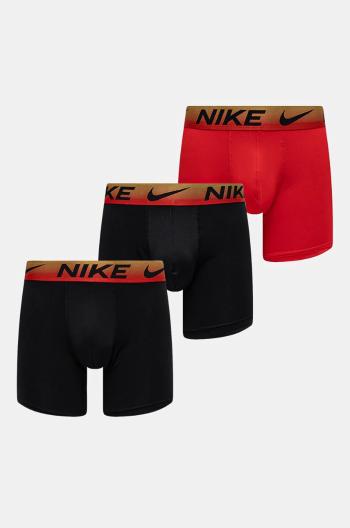 Boxerky Nike 3-pak pánske, zelená farba, 0000KE1157