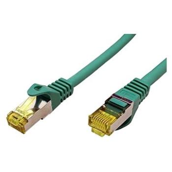 OEM S/FTP patchkabel Cat 7, s konektormi RJ45, LSOH, 2 m, zelený (21.92.2143)