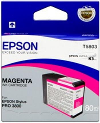 Epson T580300 purpurová (magenta) originálna cartridge