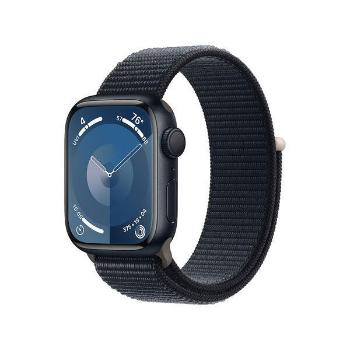 APPLE Watch Series 9 GPS 41mm hliníkové pouzdro se sportovním řemínkem, tmavé