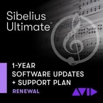 AVID Sibelius Ultimate Perpetual License Updates + Support Plan Renewal (Digitálny produkt)