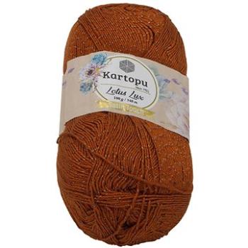 Lotus Lux 100 g – 834 hnedo oranžová (7202)