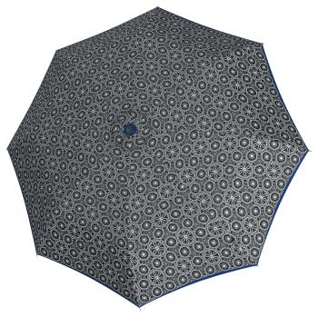 Derby Mini Triple Florals Black/White/Blue