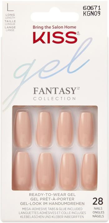 Műköröm KISS Gel Fantasy Nails - Ab Fab