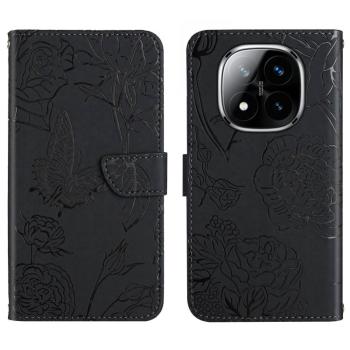 ART BLOSSOM Peňaženkový obal pre Xiaomi Redmi Note 14 Pro čierny