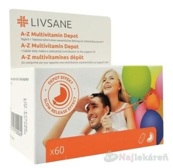 LIVSANE A-Z Multivitamín komplex 60 tbl