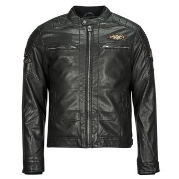 Petrol Industries  MEN JACKET PU  Kožené bundy Čierna