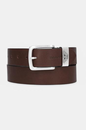 Emporio Armani - Kožený opasok Y4S201 YDD6G