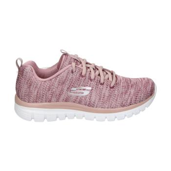 Skechers  12614-MVE  Univerzálna športová obuv Ružová