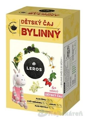 LEROS DETSKÝ ČAJ BYLINNÝ  20x1,8g (36g)