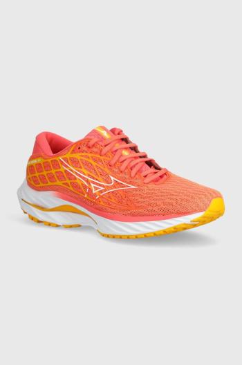 Bežecké topánky Mizuno Wave Inspire 20 oranžová farba, J1GD2444