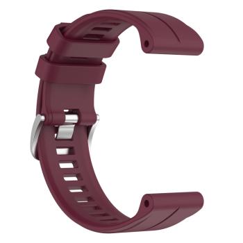 SILICONE Vymeniteľný remienok pre Garmin Forerunner 955 bordový