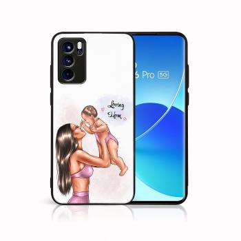 MY ART Silikónový obal Oppo Reno6 Pro 5G (Mediatek) LOVING MOM (115)