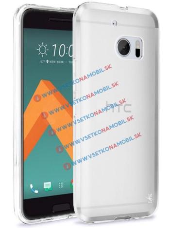 Silikónový obal HTC Lifestyle 10 priehľadný