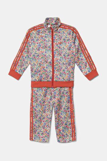 Detská tepláková súprava adidas Originals oranžová farba, JC8033