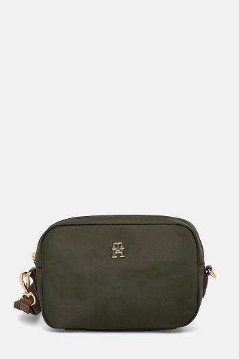 Kabelka Tommy Hilfiger zelená farba, AW0AW17704