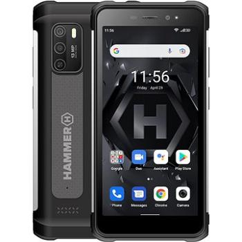 myPhone Hammer Iron 4 strieborný (SMARTPHONE HAMMER IRON 4 silver) + ZDARMA SIM karta Radosť – Prvú Nekonečnú Radosť si vyskúšaj na týždeň zadarmo!