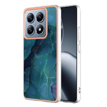 IMD MARBLE Ochranný kryt pre Xiaomi 14T GREEN