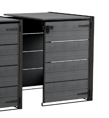 KETER Nadstavec na záhradný krycí panel HIDDEN COMPARTMENT STORAGE 120L