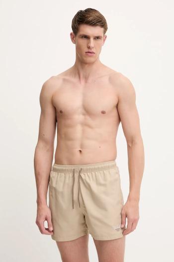 Plavkové šortky Emporio Armani Underwear béžová farba, EM000583 AF12334