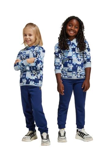 Detská tepláková súprava adidas x Disney tmavomodrá farba, JD4551