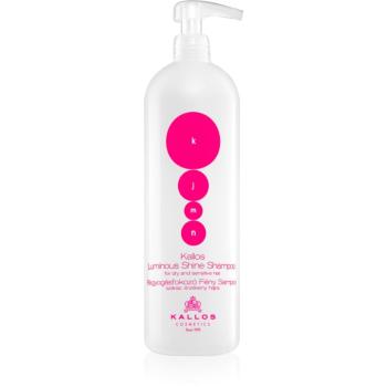 Kallos KJMN Professional Luminous Shine rozjasňujúci šampón pre suché a citlivé vlasy 1000 ml