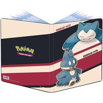 Pokémon UP: GS Snorlax Munchlax – A4 album na 180 kariet (074427159504)