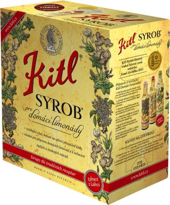 Szirup Kitl Syrob cseresznye, 5 l bag-in-box, dobozos kiszerelés