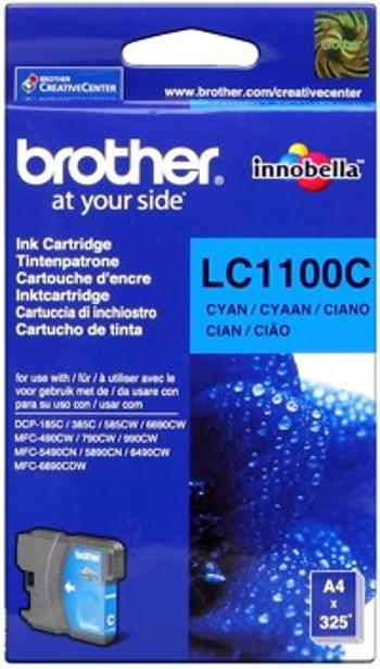 Brother LC-1100C azúrová (cyan) originálna cartridge, Vypršaná platnosť