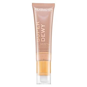 Makeup Revolution Super Dewy Skin Tint Moisturizer - Medium Light tónujúce a hydratačné emulzie 55 ml