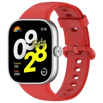 SILICONE Vymeniteľný remienok pre Xiaomi Redmi Watch 5 červený