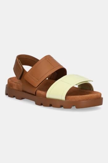 Kožené sandále Camper Brutus Sandal hnedá farba, K201323-017