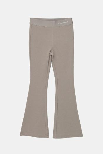 Nohavice Calvin Klein Jeans béžová farba, jednofarebné, IG0IG02292