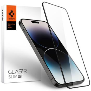 Spigen Glas.Tr Slim Full Cover ochranné sklo na iPhone 14 Pro, čierne (AGL05221)