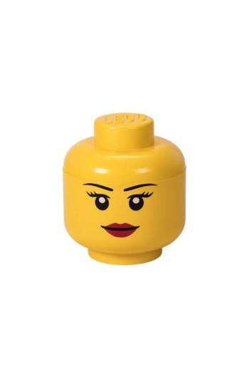 Nádoba s vekom Lego žltá farba