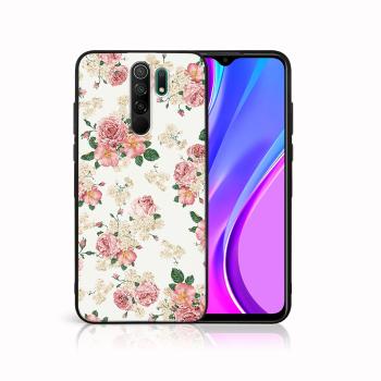 MY ART Silikónový obal Xiaomi Redmi 9 PINK ROSES (016)