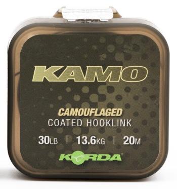 Korda náväzcová šnúrka kamo coated hooklink 20 m - 65 lb 29,5 kg