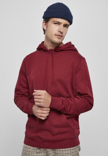 Urban Classics Organic Basic Hoody burgundy - L