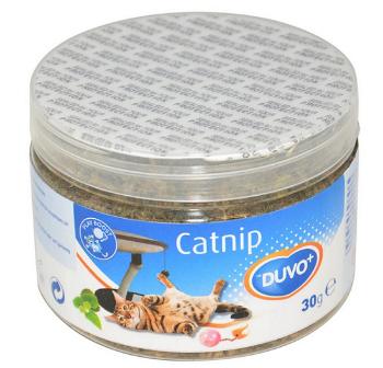 Prášok Catnip DUVO+ bylinný prášok na podporu hrania mačiek 30g