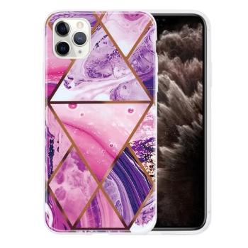 GEOMETRIC ART TPU Ochranný kryt Apple iPhone 11 Pro MARBLE PURPLE