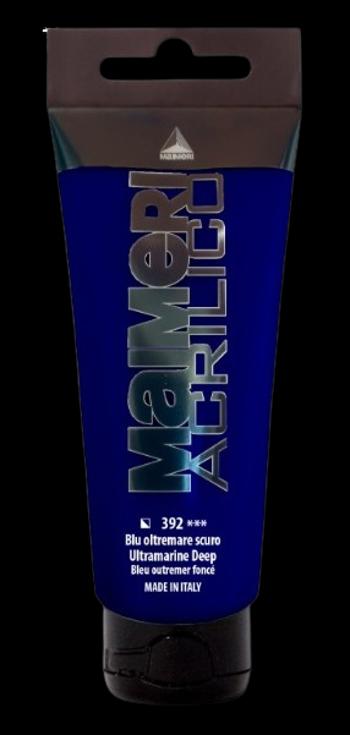 MAIMERI ACRILICO - Akrylové farby 392 - ultramarine deep, 0,075 L