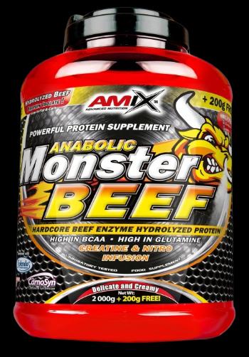 AMIX Anabolic Monster BEEF 90% Proteín Forest fruits 1000 g