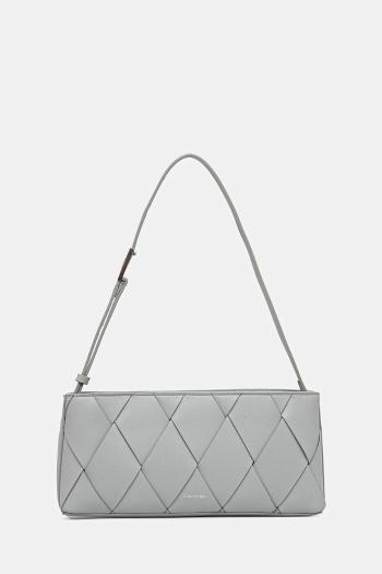 Kabelka Calvin Klein šedá farba, K60K612992