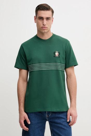 Bavlnené tričko Lacoste pánske, s nášivkou, TH0025